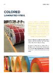 Colored Laminated Steel 