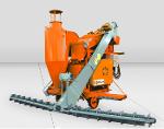 OBC-25C self-propelled grain cleaning machine with cyclone