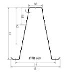 Omega Sections / Ω formed Profiles - Ω TR 260