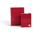 Leather Notebook Red