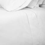Hotel Bed Sheets - Flat - Percale Cotton/Polyester - with cord