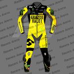 Buy-Grazie Vale! VR46 Sky Leather Race Suit