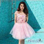 Pink dress | MISS CHIC
