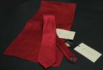 Custom 100% silk tie set and neck scarf