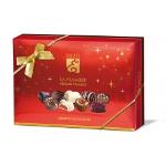 EMOTI Assorted Chocolates, RED-GOLD 120g (bow decorated). SK