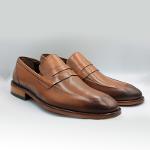 Tan Classic Men's Leather Shoes
