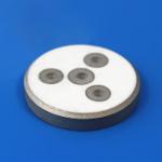 Aluminum oxide Metallized Ceramic Disc for Vacuum Brazing