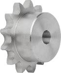Sprockets single 3/4“ x 7/16“ stainless steel din iso 606