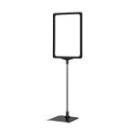 Poster Stand "A Series" black similar to RAL 9005 | A4
