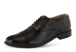 Men's formal shoes from black nappa leather