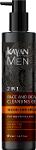 Kayan Men, Cleansing gel 2 in 1 for beard and face, 250 ml