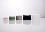 Eco friendly cosmetic jars, recyclable recycled containers