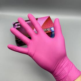 PINK Nitrile Gloves ALDENA- 2.50 Euro