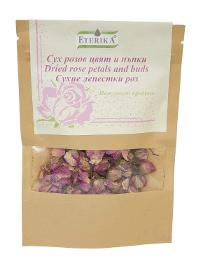 Dried Pink Flower and Buds 20 Gr - Eterica