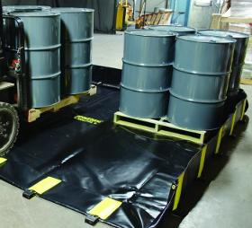 foldable spill containment / berm rental 