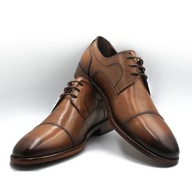 Genuine Leather Tan Men's Shoes