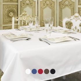 Plain anti-stain restaurant tablecloths