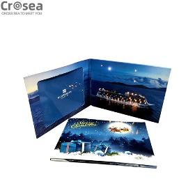 Video greeting card with music card for all occasion
