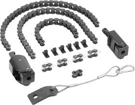 Chain clamp sets steel