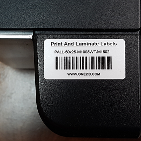 Print and Laminate labels