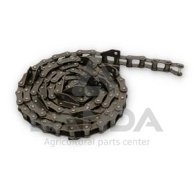 Conveyor chains for combine harvester
