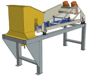 Vibrating Conveyor And Distributor