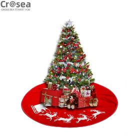 Christmas Tree Skirt Polyester Party Holiday Decoration
