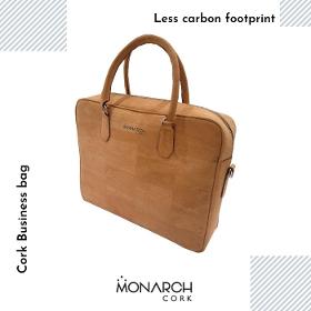 Business cork hand Bag with Laptop Packet for travelers 