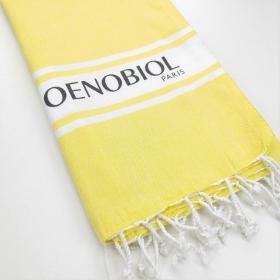 Promotional Turkish towel with logo