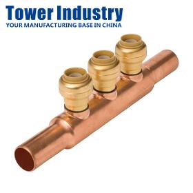 Copper fitting assembly