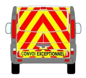 Escort Vehicles for Convoi Exceptionnel / Abnormal Load 