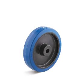 Elastic solid rubber wheels up to 350 kg