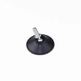 Adjustable swivel leveling glide with diameter 50 mm