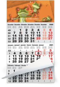 3 Months calendars