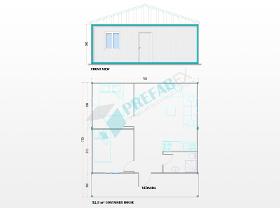 Modular House Container-52 M²