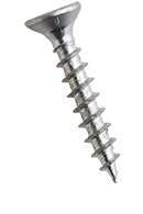 Pozi flat countersunk head chipboard screws