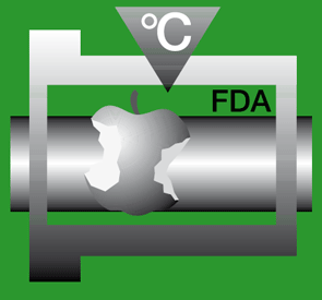 temperature resistant FDA compliant material
