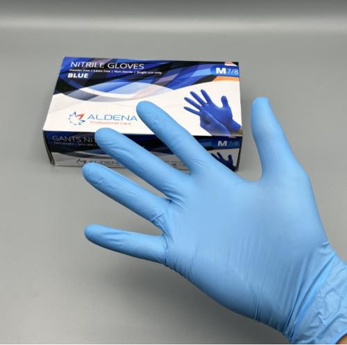 BLUE Nitrile Gloves ALDENA -1.75 Euro 