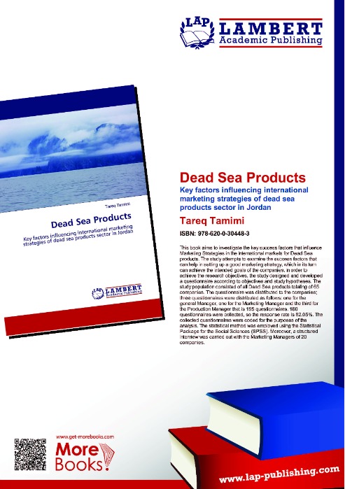 Dead Sea Products: Key factors influencing international mar