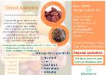 Natural Organic Dried Apricots Whole, Diced from Turkey