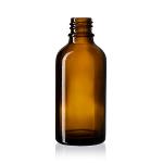 Glass Bottle Amber 50 ml with DIN18 Neck Finish – 91.7 mm 