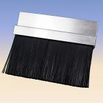Black Nylon brush strip x 75mm Trim
