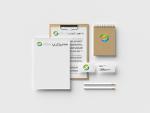 Business cards, letterheads, envelopes and brochures 
