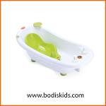 Baby bath tub with thermometer temperature sensing baby bath