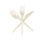 Disposable bagasse cutlery