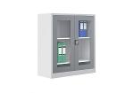 100 Cm Glass Door Filing And Material Cabinet