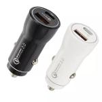 dual usb port cell phone qc3.0 quick charging pd car charger