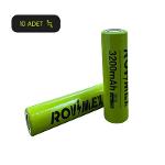  Rovimex 18650 Rechargeable Battery (3200 Mah-3c) – 10 Piece