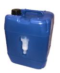 Canister 18 L with funnel