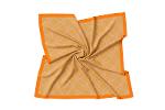 Microfiber scarves, 60x60, corp style - salmon orange